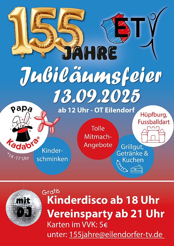 Plakat 155 Jahre ETV